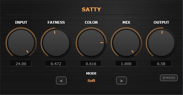 SATTY audio plugin screenshot